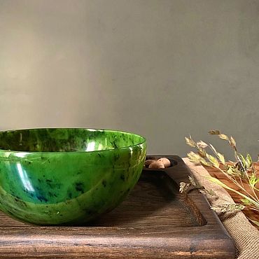 Посуда ручной работы. Ярмарка Мастеров - ручная работа Нефритовая тарелка. Handmade.