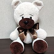 Куклы и игрушки handmade. Livemaster - original item Chocolate Cream Teddy Bear. Handmade.