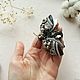 Order Brooch Grey Large beetle. Beauty for you!. Livemaster. . Brooches Фото №3