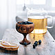 Cream bowl (bowl) on a leg of Siberian cedar wood T175, Salad Bowl, Novokuznetsk,  Фото №1