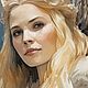 Царица Асгарда Фригг и царь Один масляная картина Ручная работа. Картины. Картины Мастерская масляных шедевров. Ярмарка Мастеров.  Фото №6