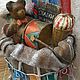 Ватный дедушка мороз большой 103см. Дед Мороз и Снегурочка. DIY-Christmas toys. Ярмарка Мастеров.  Фото №4
