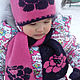 Hat, scarf, mittens. MK. Knitting patterns. tatMart. Online shopping on My Livemaster.  Фото №2