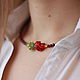 Short necklace - choker 'French melody for the bride'. Chokers. Butik4you. Online shopping on My Livemaster.  Фото №2