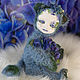 Teddy $: Hydrangea cat with a hiding place. Teddy Doll. Prazukina_Dream. My Livemaster. Фото №4
