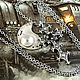 Подвеска стимпанк "Cross Gear"(часовой механизм цепь, кулон). Подвеска. Neformal-World (Alexander Rusanov). Ярмарка Мастеров.  Фото №5