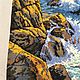 Painting embroidered with a cross Lighthouse on a rock. Pictures. sweet-home11. My Livemaster. Фото №4