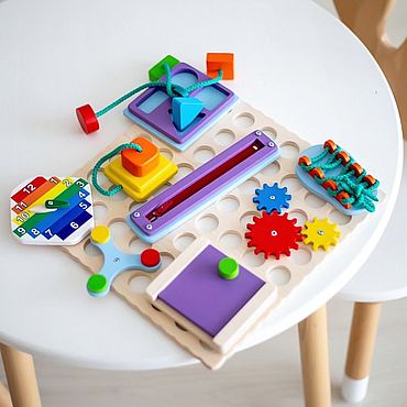 Бизиборды – купить на Ярмарке Мастеров | Ручная работа и хенд мейд