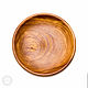 Деревянная тарелка из древесины кедра. 340 мм. T25. Тарелки. ART OF SIBERIA. Ярмарка Мастеров.  Фото №6