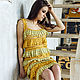 Сарафан "Оливия", размер 46-50. Sundresses. Golden Thread. Online shopping on My Livemaster.  Фото №2