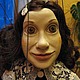 Марионетка девочки. Куклы и пупсы. Р. Серажетдинов Театральная кукла. Интернет-магазин Ярмарка Мастеров.  Фото №2