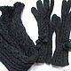 Sleeves black gloves,extra long gloves black. Gloves. Irina-snudy,hoods,gloves (gorodmasterov). My Livemaster. Фото №6