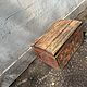 Расписной винтажный сундук. Тумбы. Магазин старых досок Greyboard (greyboard). Ярмарка Мастеров.  Фото №14