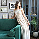 Платье со спущенными плечами. Платья. Sati Dresses (satidresses). Интернет-магазин Ярмарка Мастеров.  Фото №2