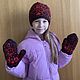Шапка и варежки для девочки 9-12 лет, Шапки, Санкт-Петербург,  Фото №1