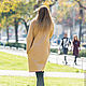 Spring Wool Coat Dressy Camel. Coats. LaraWoolStudio (laraWoolStudio). Online shopping on My Livemaster.  Фото №2