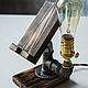 Phone stand in the Loft style ' Burnt''. Table lamps. uloft. My Livemaster. Фото №5
