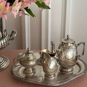 Винтаж ручной работы. Ярмарка Мастеров - ручная работа Винтаж: Сервиз ЭГОИСТ. Handmade.