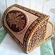 Order Wooden cat 'Roses'. For bread storage. SiberianBirchBark (lukoshko70). Livemaster. . The bins Фото №3