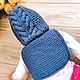 Шапка-шлем для малыша. Шапки. olga_knit.spb. Ярмарка Мастеров.  Фото №6