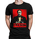 Cotton T-shirt 'The Godfather - The Don', T-shirts and undershirts for men, Moscow,  Фото №1