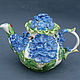 Teapot 'Hydrangea', Teapots & Kettles, Moscow,  Фото №1