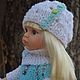 Dress, hat, Snood and leggings for Paola Reina doll. Clothes for dolls. DominikaSamara. My Livemaster. Фото №6