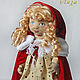 Lizzie, Christmas doll, art doll, collectible dolls, Dolls, St. Petersburg,  Фото №1