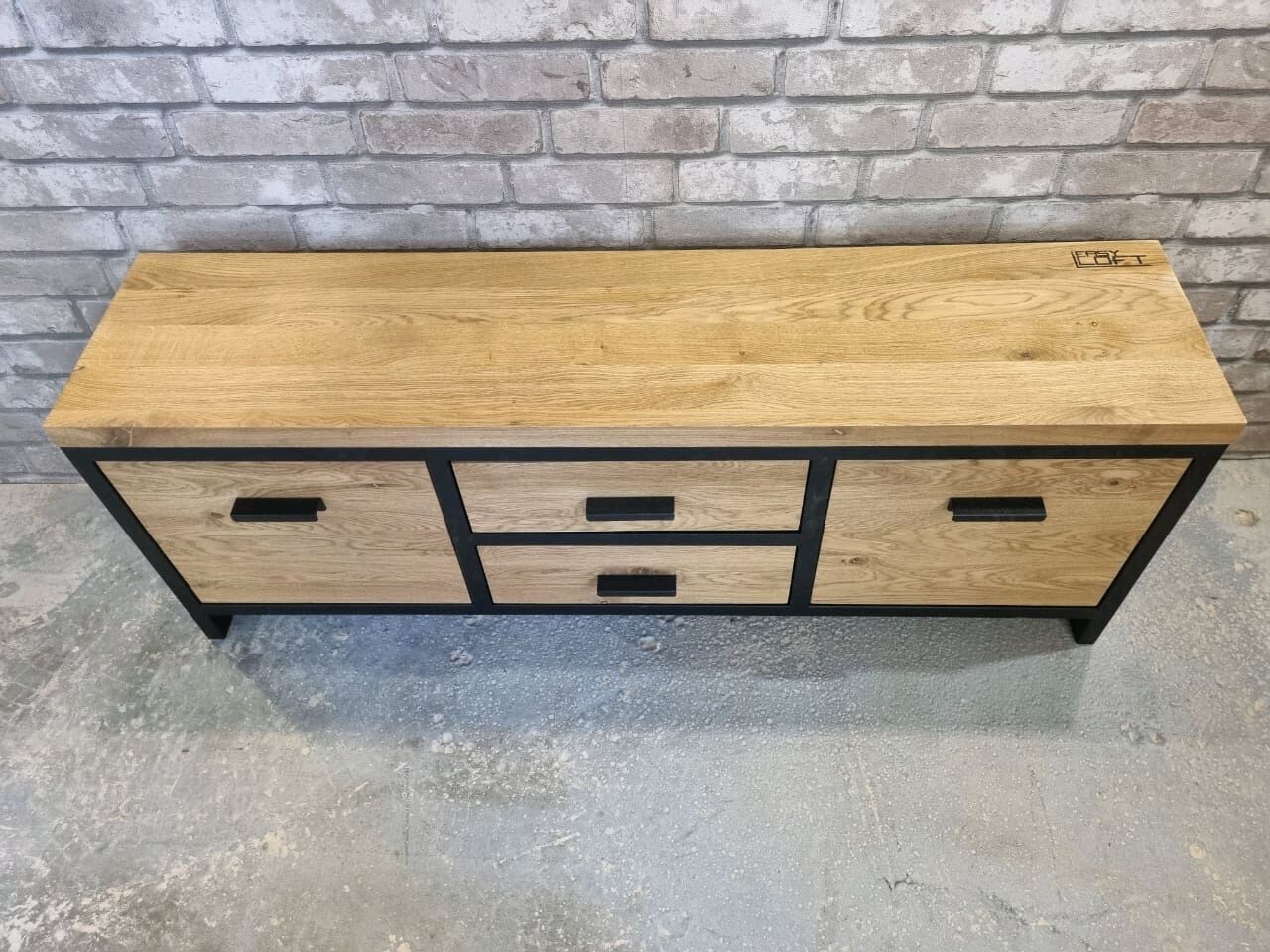 Тумба лофт под тв на заказ в интернет-магазине Ярмарка Мастеров по цене ...