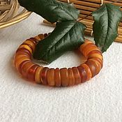 Украшения handmade. Livemaster - original item Bracelet from solid Baltic amber, 31 g. Handmade.