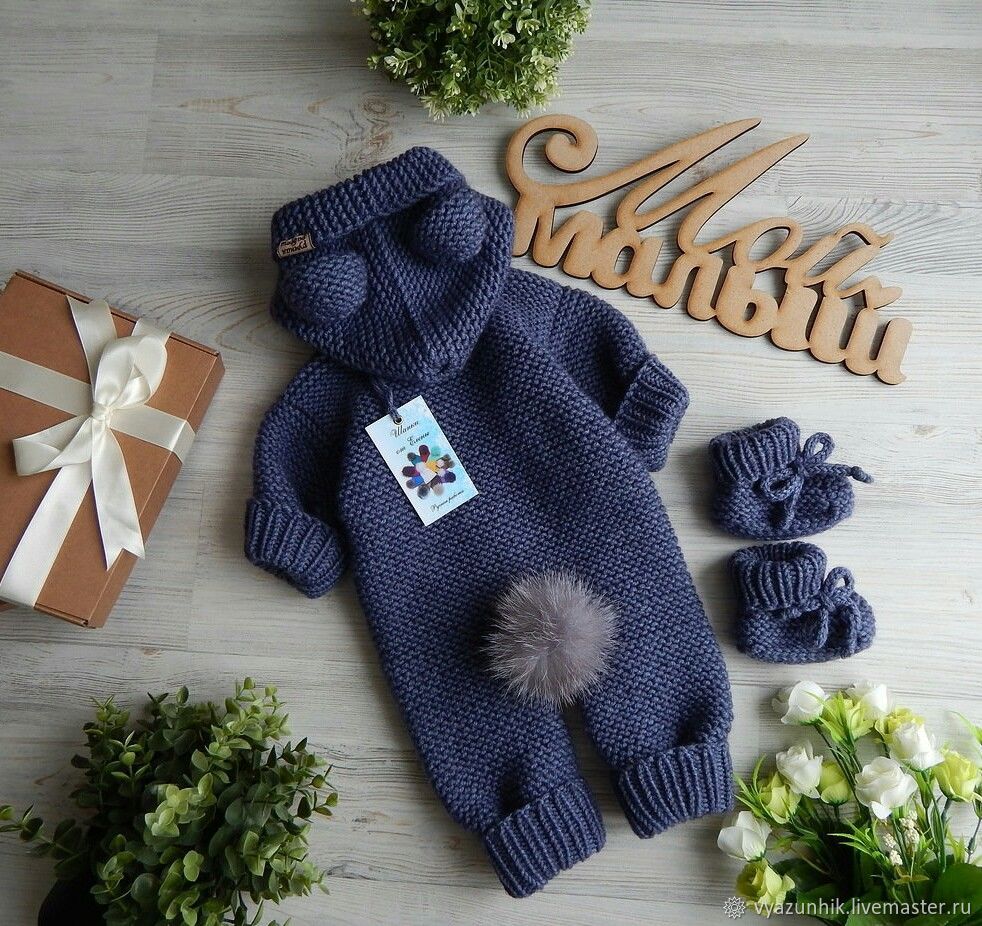 Комплект Мишка с пинетками – заказать на Ярмарке Мастеров – F0UQBRU ...