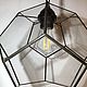The lamp is a geometric dodecahedron in the loft style. Ceiling and pendant lights. tiffanarium (Tiffanarium). My Livemaster. Фото №4