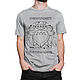 T-shirt with the print 'Vitruvian Totoro', T-shirts and undershirts for men, Moscow,  Фото №1
