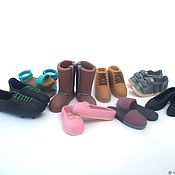 Куклы и игрушки handmade. Livemaster - original item Miniature shoes made of polymer clay. Handmade.