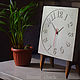 Часы каменные Loft (бетон) Stone clock. Часы классические. Jean R.o. Авторская мебель и Art.. Интернет-магазин Ярмарка Мастеров.  Фото №2