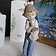 Винтаж: Nao Lladro статуэтка Hush! фарфор Испания в коробке, Статуэтки винтажные, Нижний Новгород,  Фото №1