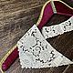 Винтаж: Антикварный воротник. Ткани винтажные. Austrian Vintage. Ярмарка Мастеров.  Фото №4