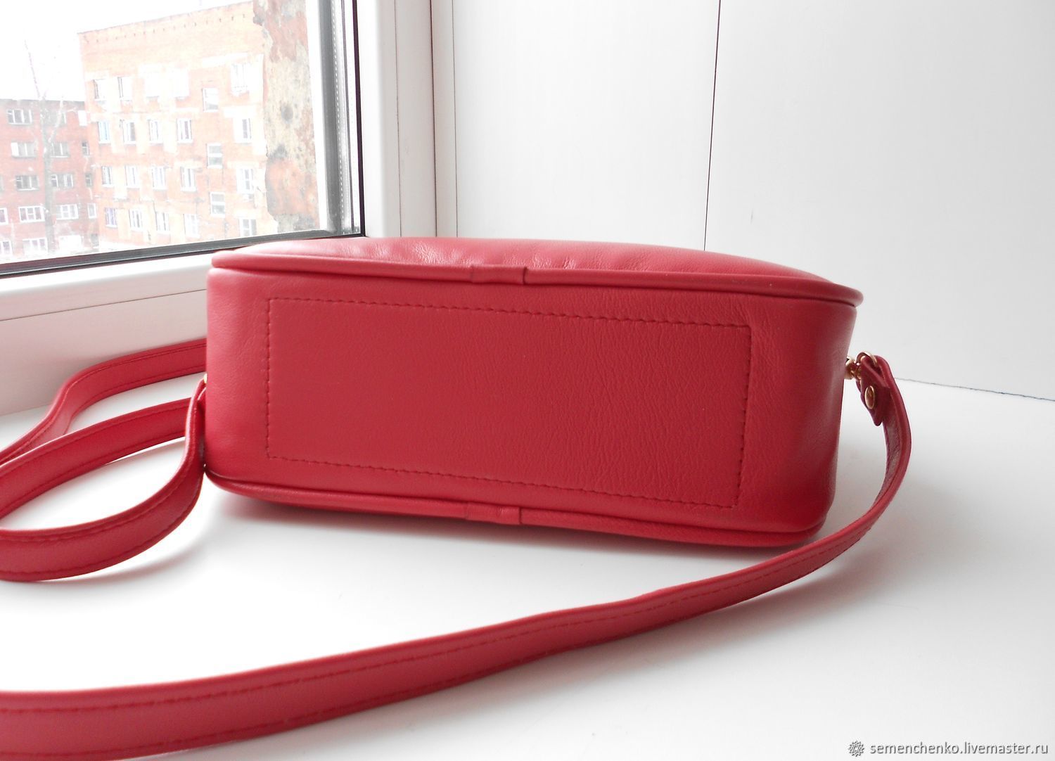 Сумка кросс-боди "Каролина", коралловая – заказать на Ярмарке Мастеров ...