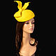Yellow Orchid. Hats1. Novozhilova Hats. My Livemaster. Фото №5