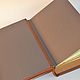 Блокнот-книга из кожи "Манускрипт 3". Блокноты. XL-Bookbinding. Ярмарка Мастеров.  Фото №5
