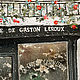 Painting La Cave De Gaston Leroux (black and white, cafe). Pictures. Margarita Alexandrova. My Livemaster. Фото №4