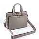 Bag-briefcase, unisex, crocodile leather, in gray, Brief case, St. Petersburg,  Фото №1