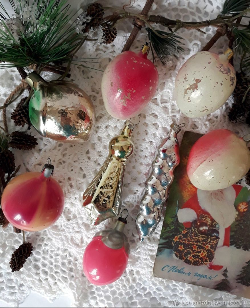 Каталог новогодних елочных игрушек и украшений в Ферма Радости