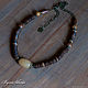 Order Beads with agate and coconut 'Taman Negara'. BijouSiberia. Livemaster. . Necklace Фото №3