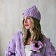 Cardigan female knitted handmade Lavender. Cardigans. Sviteroff. My Livemaster. Фото №6