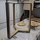 Подстолье лофт из металла и массива дуба. Фурнитура для мебели. Akutrau Woodworking. Ярмарка Мастеров.  Фото №5