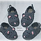 Slippers - mouse baby. Footwear for childrens. Shop Natalia Glebovskaya. Online shopping on My Livemaster.  Фото №2