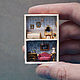 custom! Microtomic in a matchbox. Doll houses. CountersunkHouses (olgamutina). My Livemaster. Фото №5