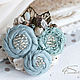 Textile brooch Morning Spring Day, Brooches, Peterhof,  Фото №1