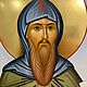 Икона Святого Кирилла. Иконы. Иконы : иконописец Юлия Ульянова (yuliya-k0a1). Ярмарка Мастеров.  Фото №4